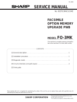 Sharp FO-3MK User manual