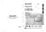 Sharp LC-65E77UM User manual
