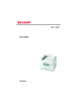 Sharp AR-C360P User manual