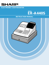 Sharp ER-A440S User manual