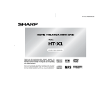 Sharp HT-X1 User manual