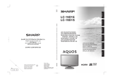 Sharp lc-19d1e User manual