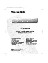 Sharp VC-MH835HM User manual