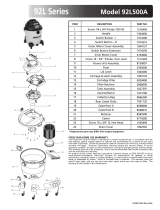 Shop-Vac 92L500A User manual