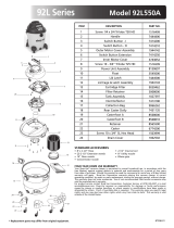 Shop-Vac 92L550A User manual