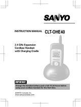 Sanyo CLT-OHE40 User manual