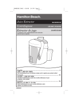 Hamilton Beach 840095501 User manual