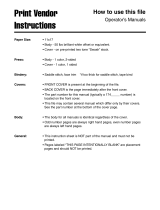 Simplicity SIMPLICITY SINGLE STAGE SNOWTHROWER, 22" WIDE, 5-SERIES User manual