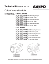 Sanyo VCC-MD300 User manual