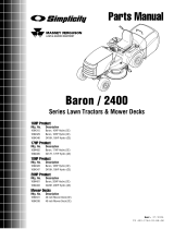 Simplicity Baron / 2400 User manual