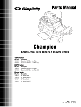Simplicity Champion User manual