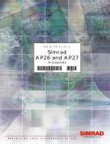 Simrad AP26 User manual