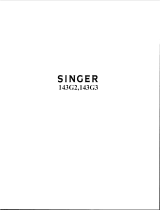 SINGER 143G2 User manual