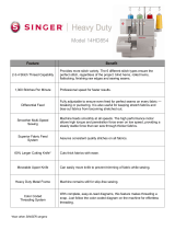 SINGER 14HD854 User manual