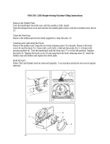 SINGER 2263 User manual