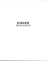 SINGER 262-24 User manual