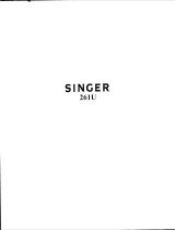 SINGER 261U User manual