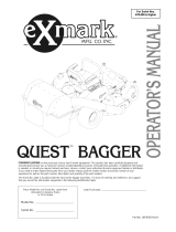 Exmark Quest Bagger User manual