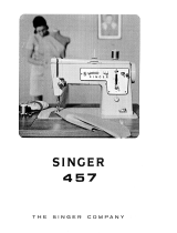 SINGER 457 User manual