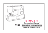 SINGER 5532 User manual