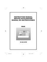 SINGER 9940 User manual