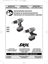 Skil 2587 User manual