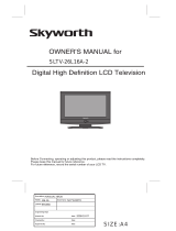 Skyworth SLTV-26L16A-2 User manual