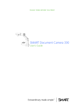 Smart Document Camera 330 User manual