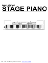 SMC Networks Stage Piano User manual