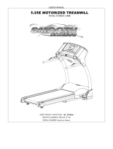 Smooth Fitness 5.25E User manual