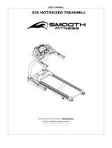 Smooth Fitness 835 User manual