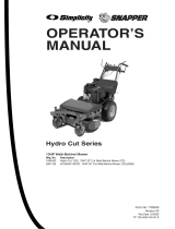 Snapper 13HP User manual