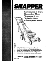 Snapper 83740 User manual