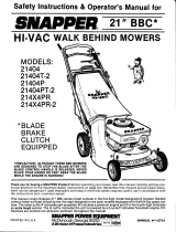 Simplicity 214X4PR User manual