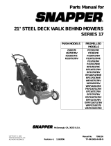 Snapper RP2167517BV User manual