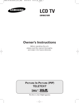 Samsung LW46G15W User manual