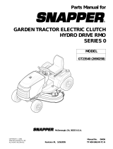 Snapper GT23540 User manual