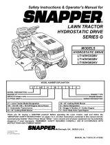 Snapper LT145H33GBV User manual
