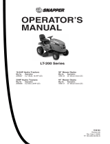 Snapper LT-200 User manual