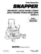 Snapper NZMX32734BV User manual