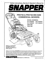 Snapper PMA7480 User manual