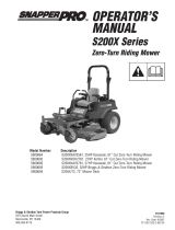 Snapper S200XKAV2561 User manual