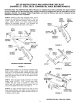 Snapper Steel Deck Commercial Walk Behind Mowers User manual