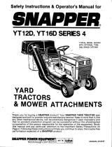 Snapper 82080 User manual