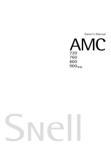 Snell Acoustics AMC 900 THX User manual