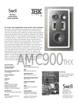 Snell Acoustics AMC 900 THX User manual