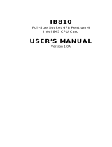 Socket Mobile IB810 User manual