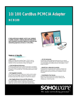 Soho NCB100 User manual