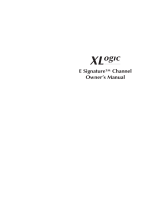 Solid State Logic XLogic E Signature Channel Super-Analogue User manual
