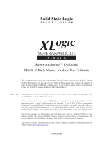 Solid State Logic XR622 User manual